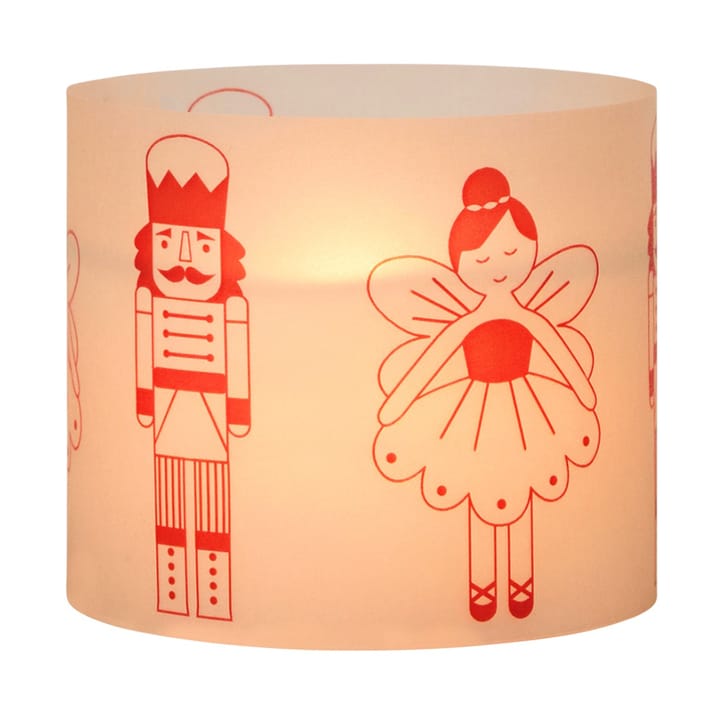 Fairy Tale キャンドル 8 cm, White-red Broste Copenhagen | ブロスト コペンハーゲン