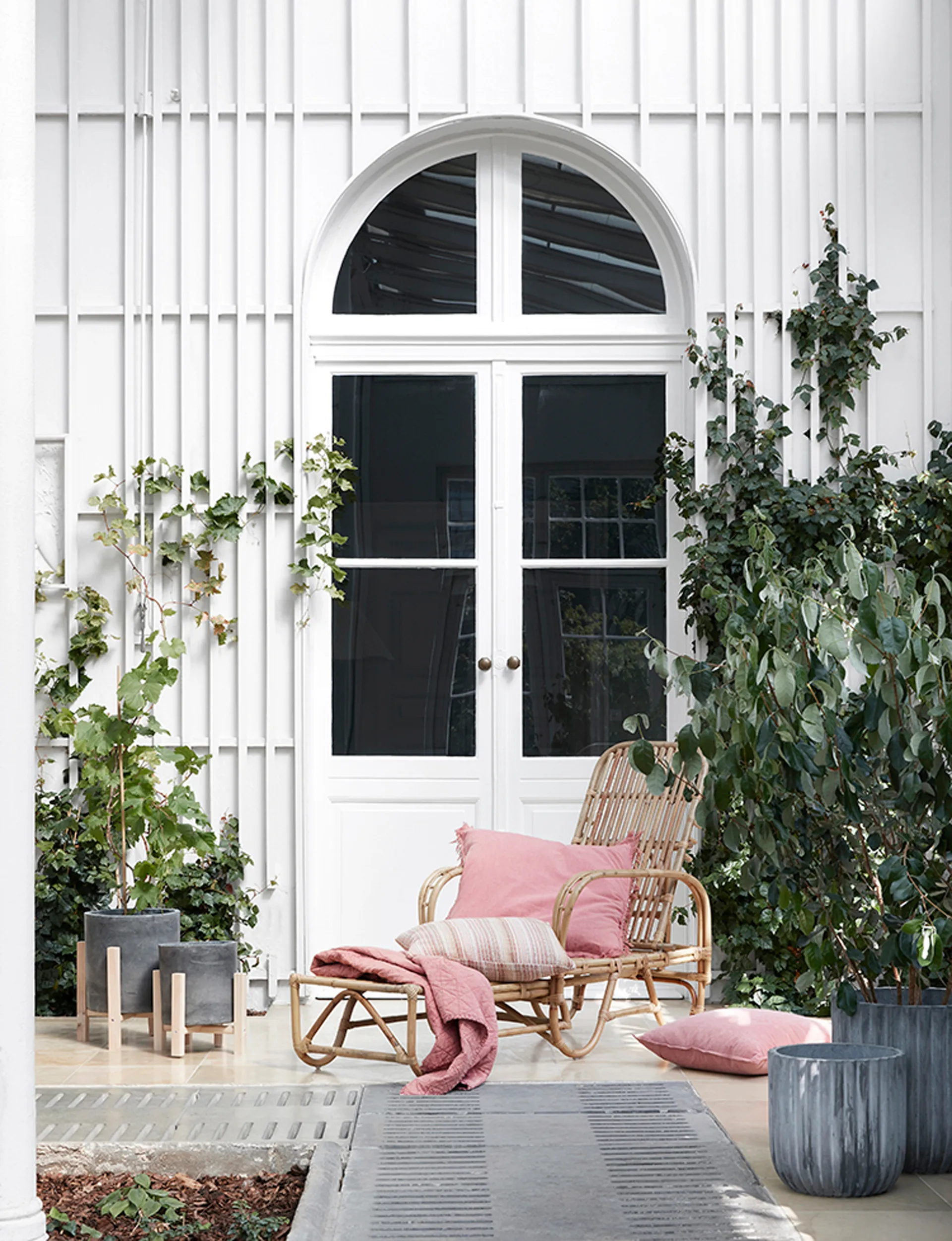 Fiber 植木鉢 2個セット, Charcoal Broste Copenhagen | ブロスト コペンハーゲン