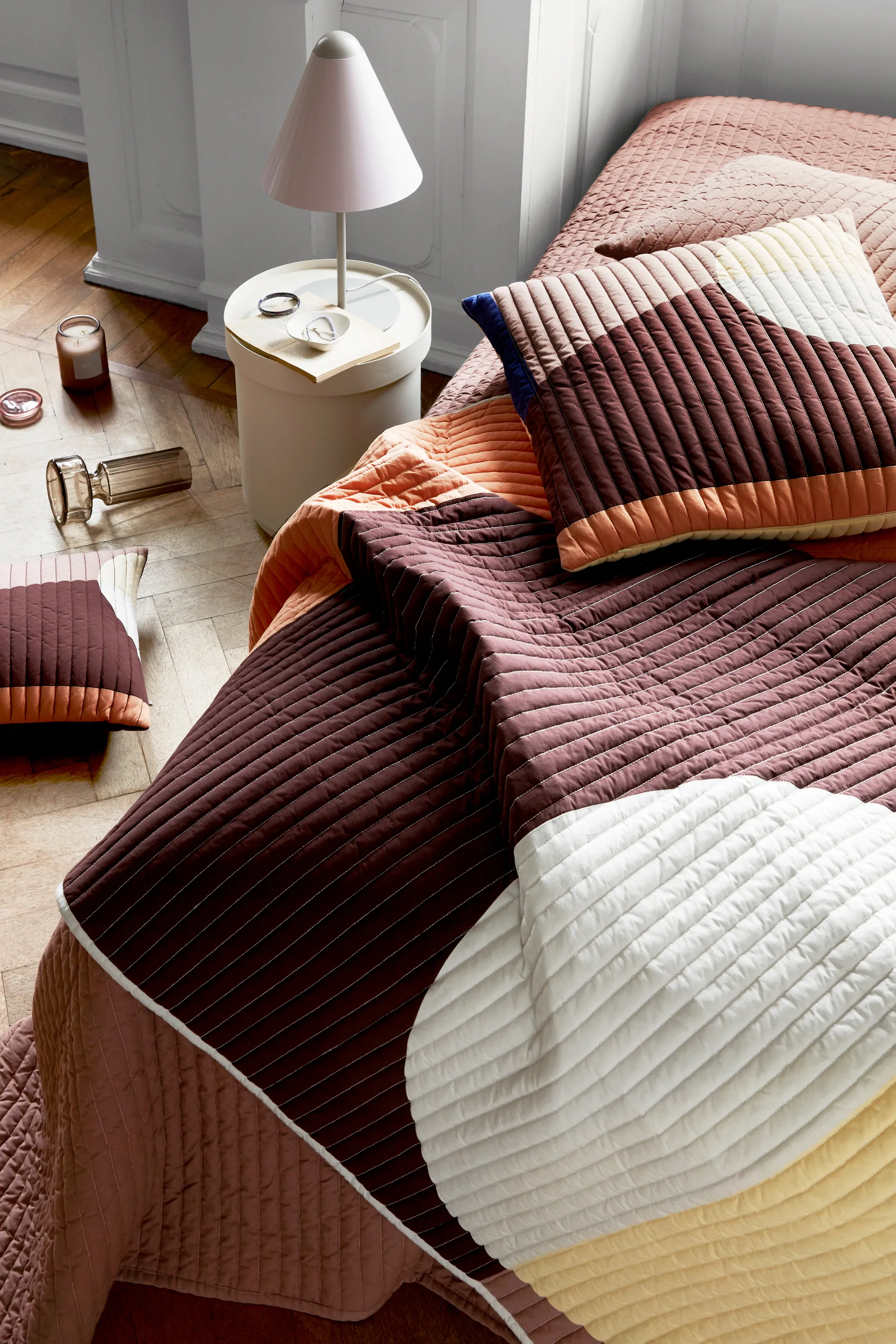 Fie ピローケース 60x60 cm, Multi Broste Copenhagen | ブロスト コペンハーゲン