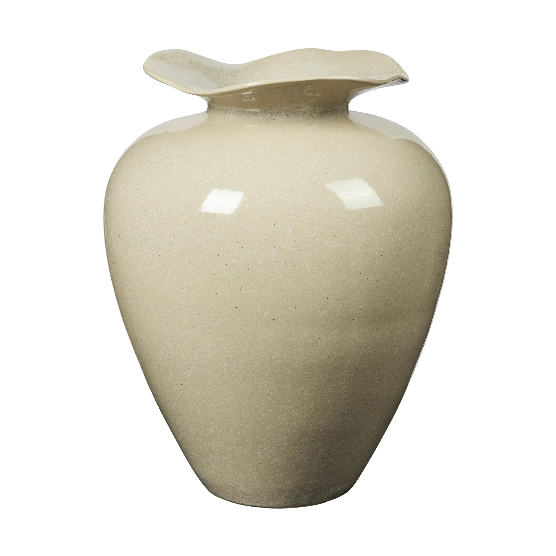 Florentina 花瓶 L 44 cm, Beige Broste Copenhagen | ブロスト コペンハーゲン