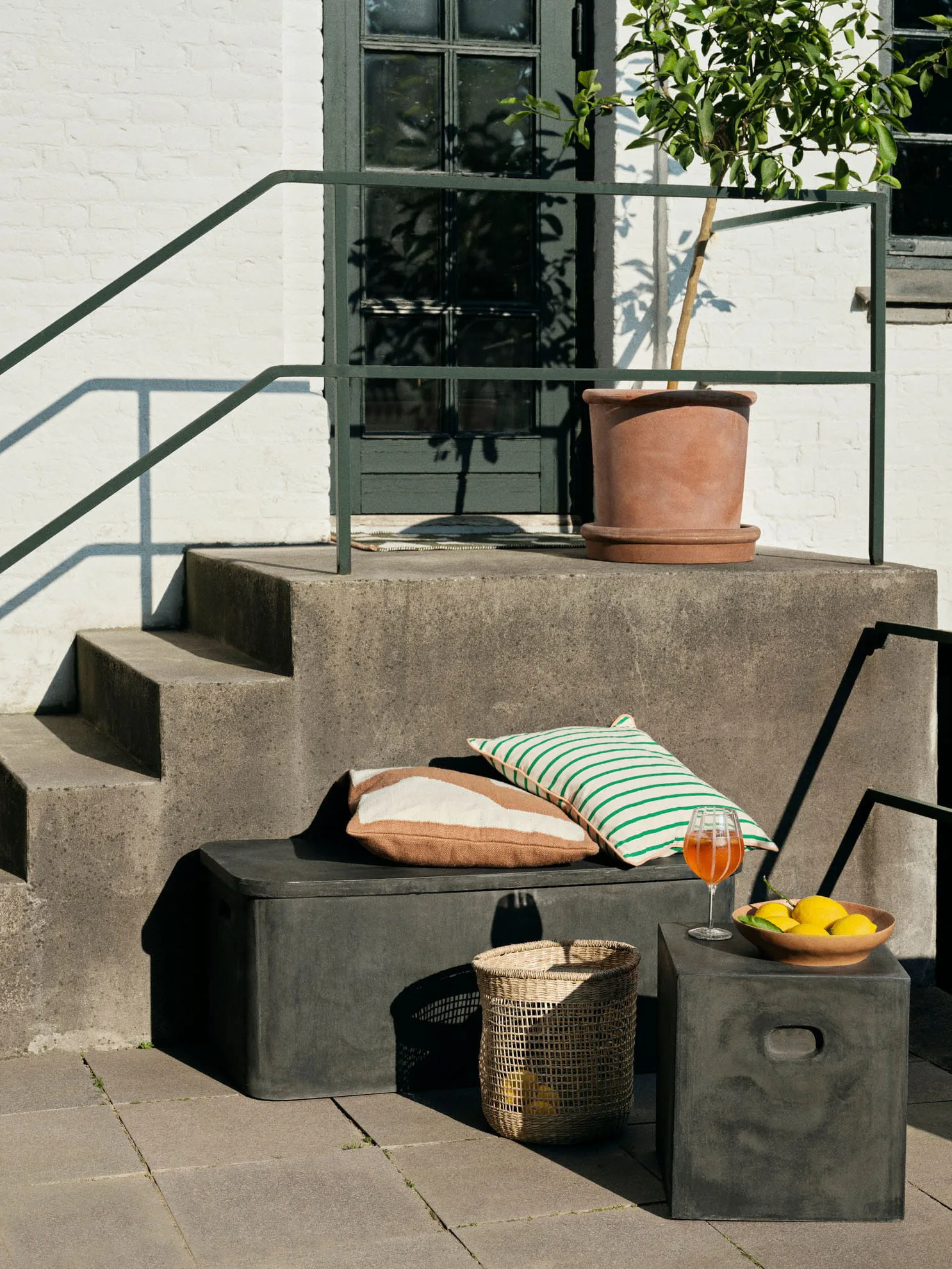 Franca ピローケース 50x50 cm, Jelly green Broste Copenhagen | ブロスト コペンハーゲン