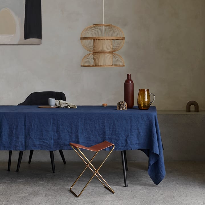 Gracie テーブルクロス 160x300 cm, dark blue Broste Copenhagen | ブロスト コペンハーゲン