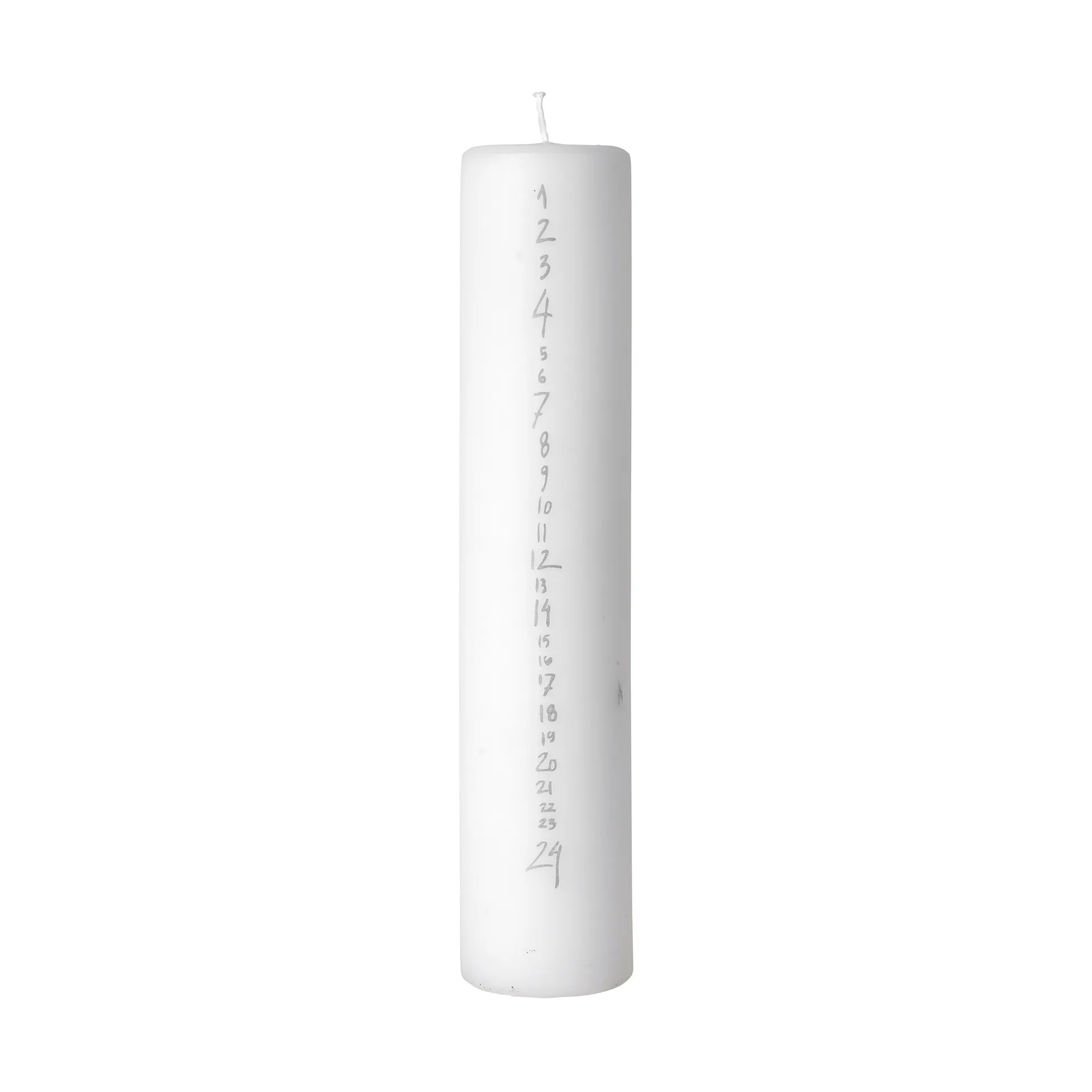 Handwritten アドベントキャンドル, White-Silver Broste Copenhagen | ブロスト コペンハーゲン
