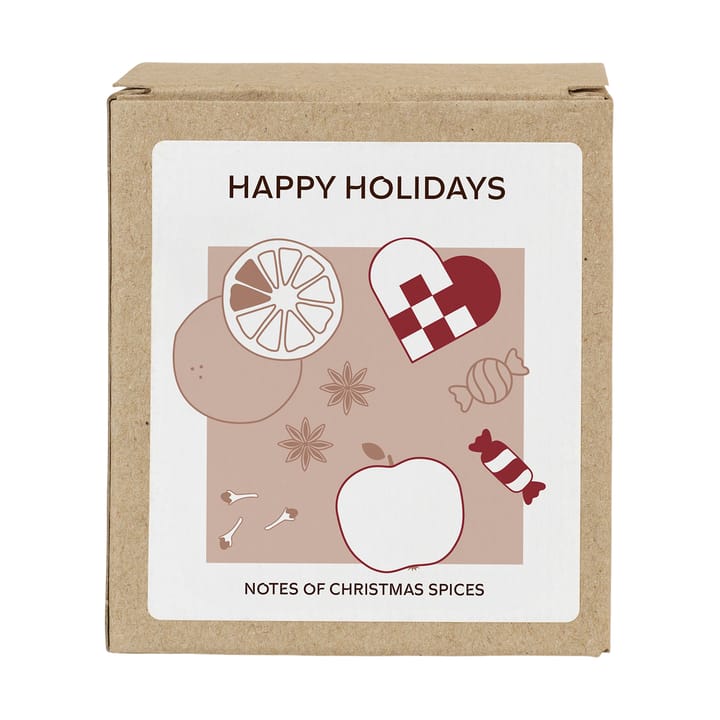 Happy Holidays アロマキャンドル 32時間, White Broste Copenhagen | ブロスト コペンハーゲン