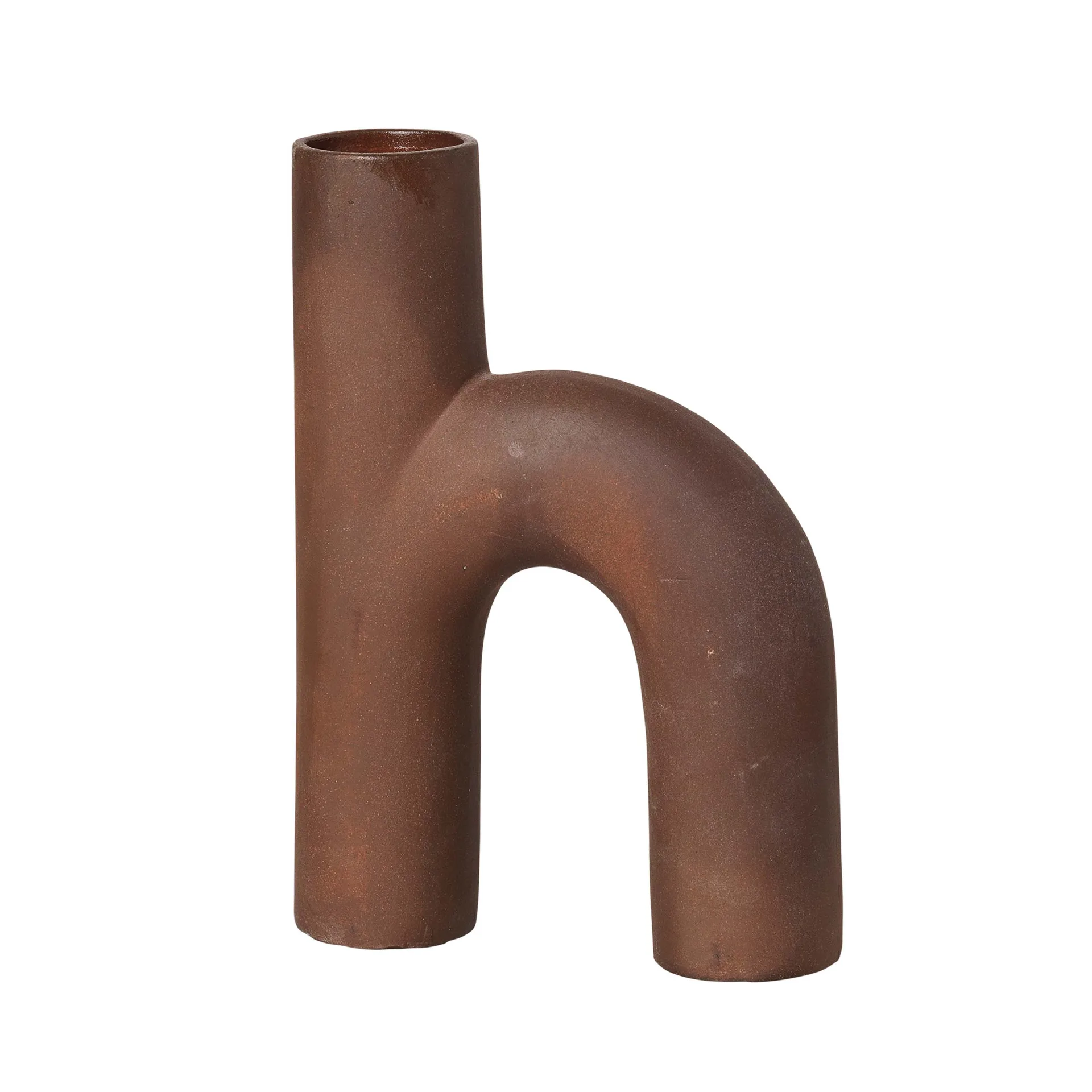 Hector 花瓶 19 cm, red clay Broste Copenhagen | ブロスト コペンハーゲン