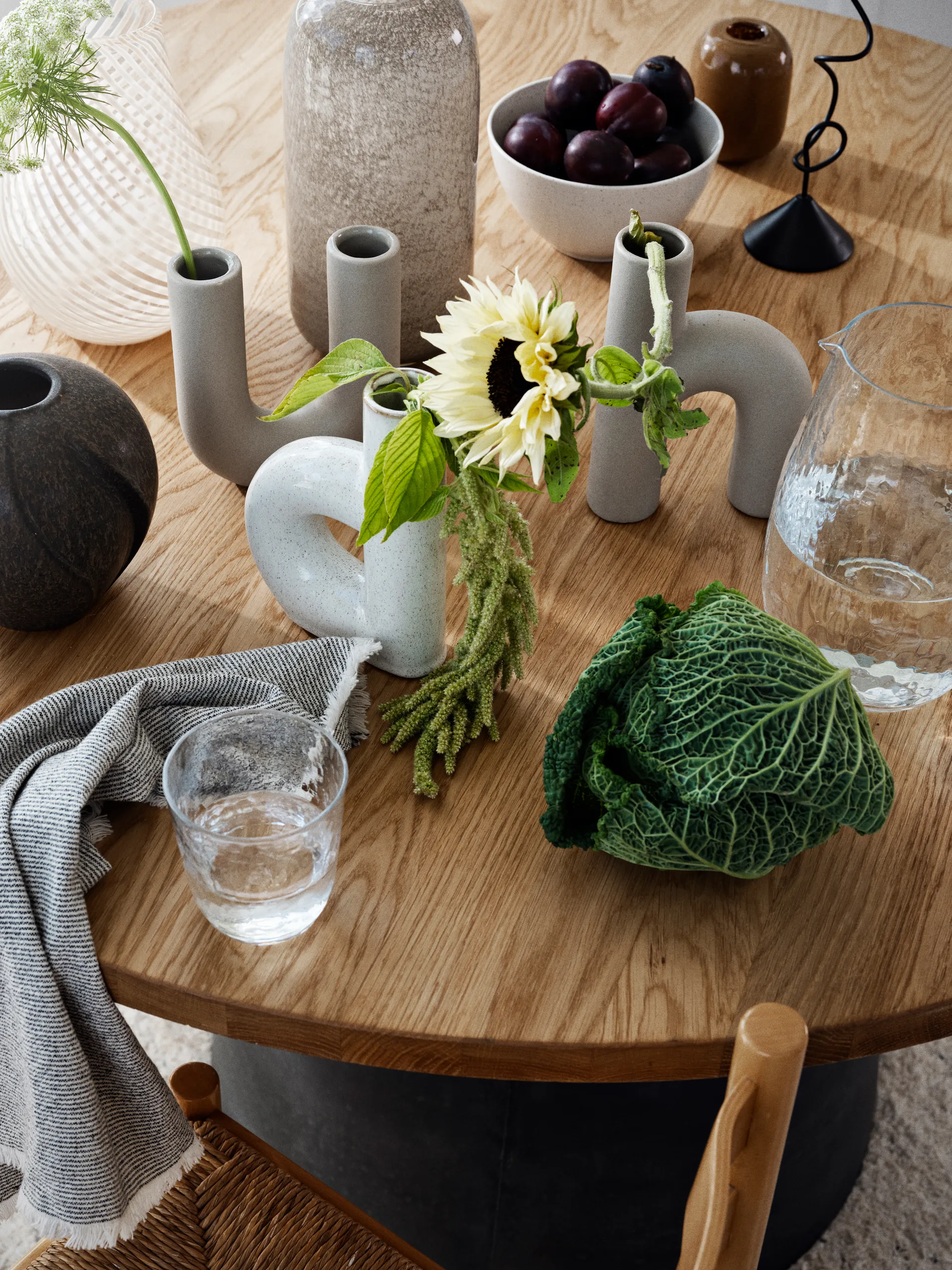 Hector 花瓶 U Ø16 cm, Dove grey Broste Copenhagen | ブロスト コペンハーゲン