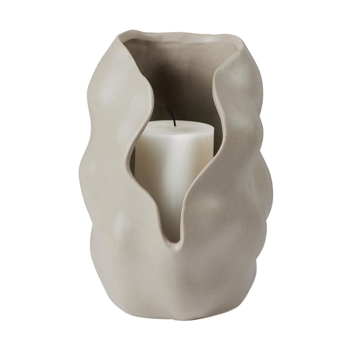 Hekla ティーライトホルダー Ø18.6 cm, Dove grey Broste Copenhagen | ブロスト コペンハーゲン