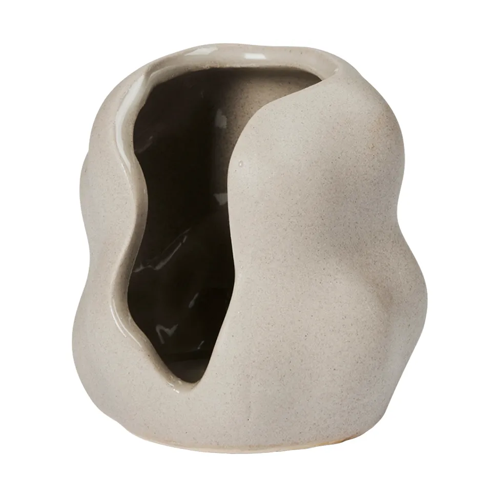 Hekla Hurricane キャンドルランタン, Dove Grey, Ø9,5 cm Broste Copenhagen | ブロスト コペンハーゲン