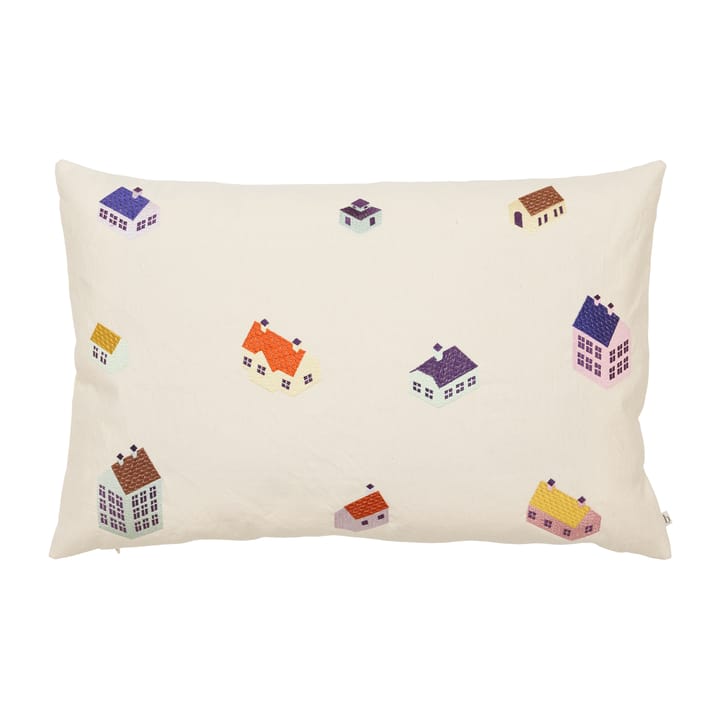 House ピローケース 40x60 cm - Multi color - Broste Copenhagen | ブロスト コペンハーゲン