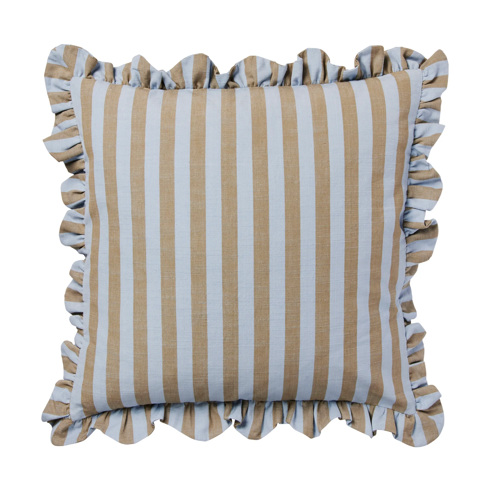 Ina クッションカバー, Dusty blue-brown kelp, 50x50 cm Broste Copenhagen | ブロスト コペンハーゲン