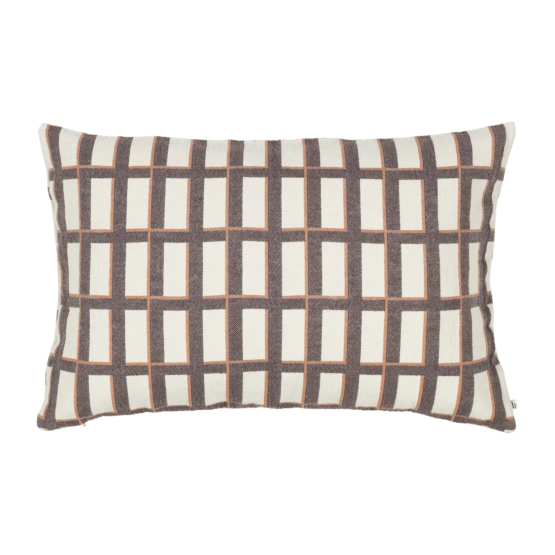 Isa ピローケース 40x60 cm, Meerkat-decadent chocolate Broste Copenhagen | ブロスト コペンハーゲン