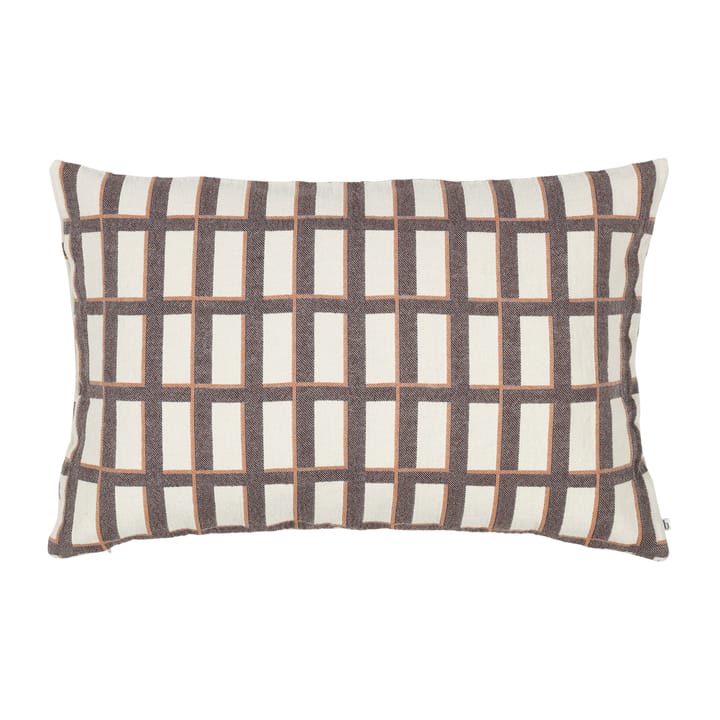 Isa ピローケース 40x60 cm - Meerkat-decadent chocolate - Broste Copenhagen | ブロスト コペンハーゲン
