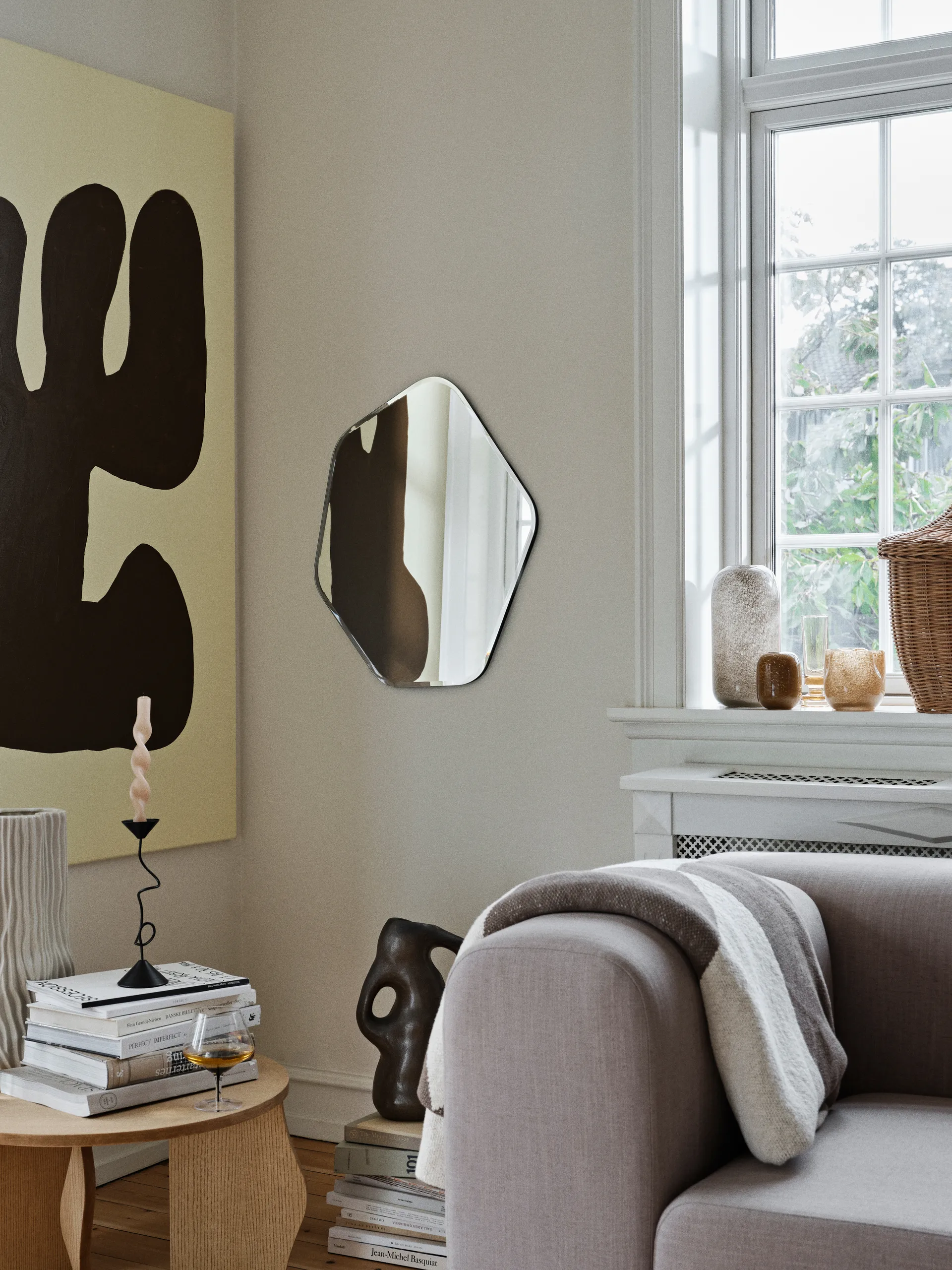 Isolde 花瓶 35 cm, Antique brown Broste Copenhagen | ブロスト コペンハーゲン