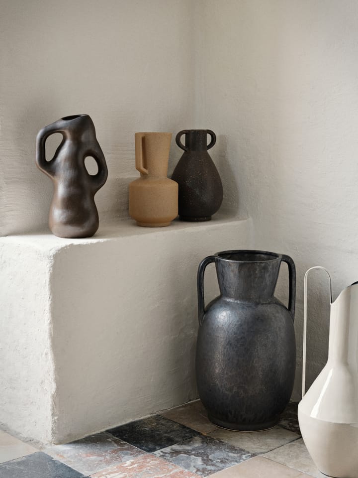 Isolde 花瓶 35 cm, Antique brown Broste Copenhagen | ブロスト コペンハーゲン