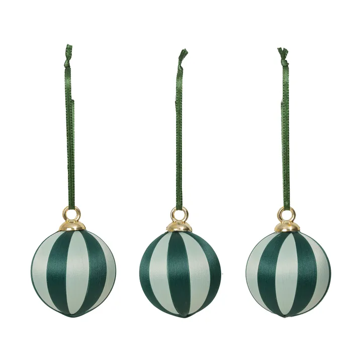 Joy クリスマスオーナメント - Deep Forest-Light Sage - Broste Copenhagen | ブロスト コペンハーゲン