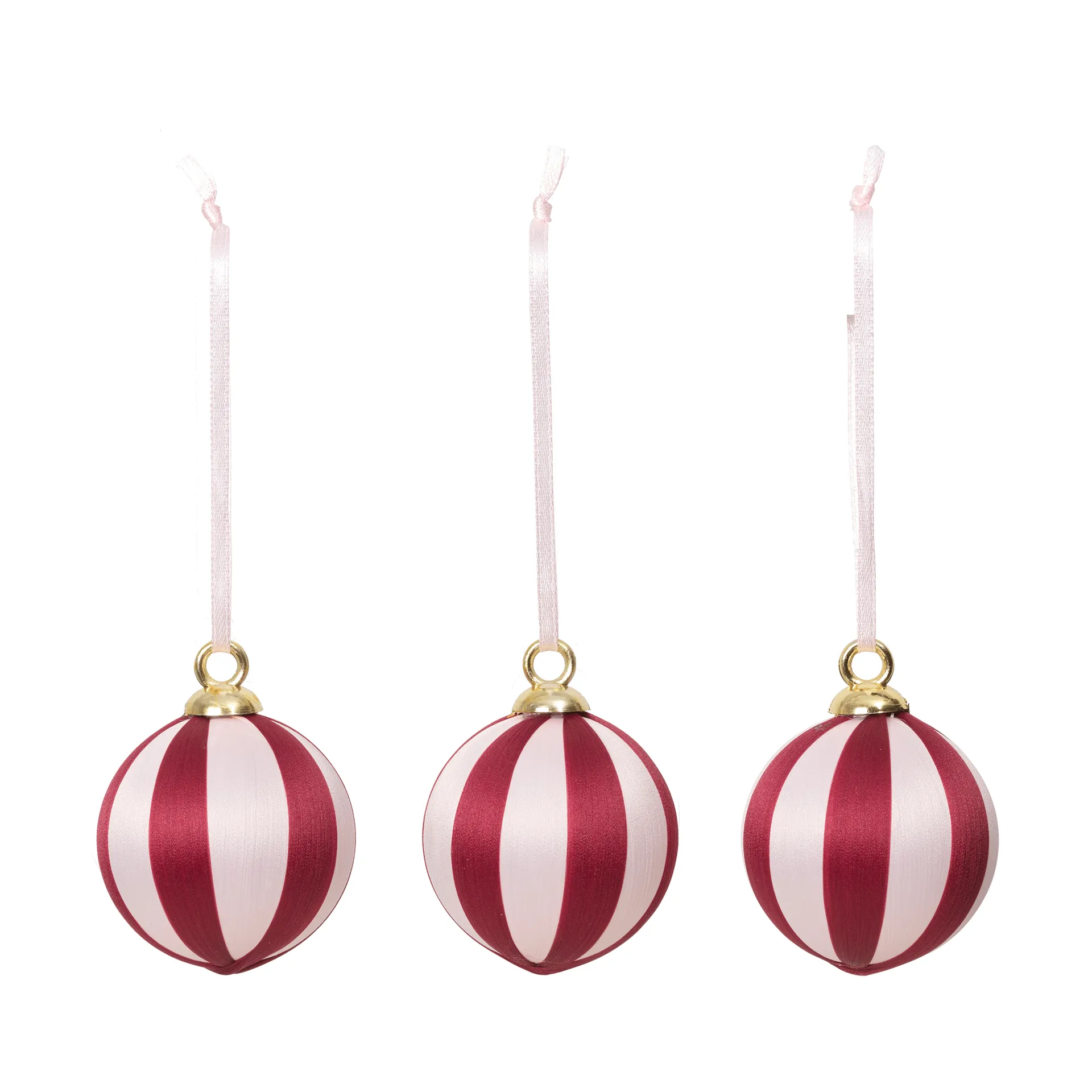 Joy クリスマスオーナメント, Deep Red-Soft Pink Broste Copenhagen | ブロスト コペンハーゲン