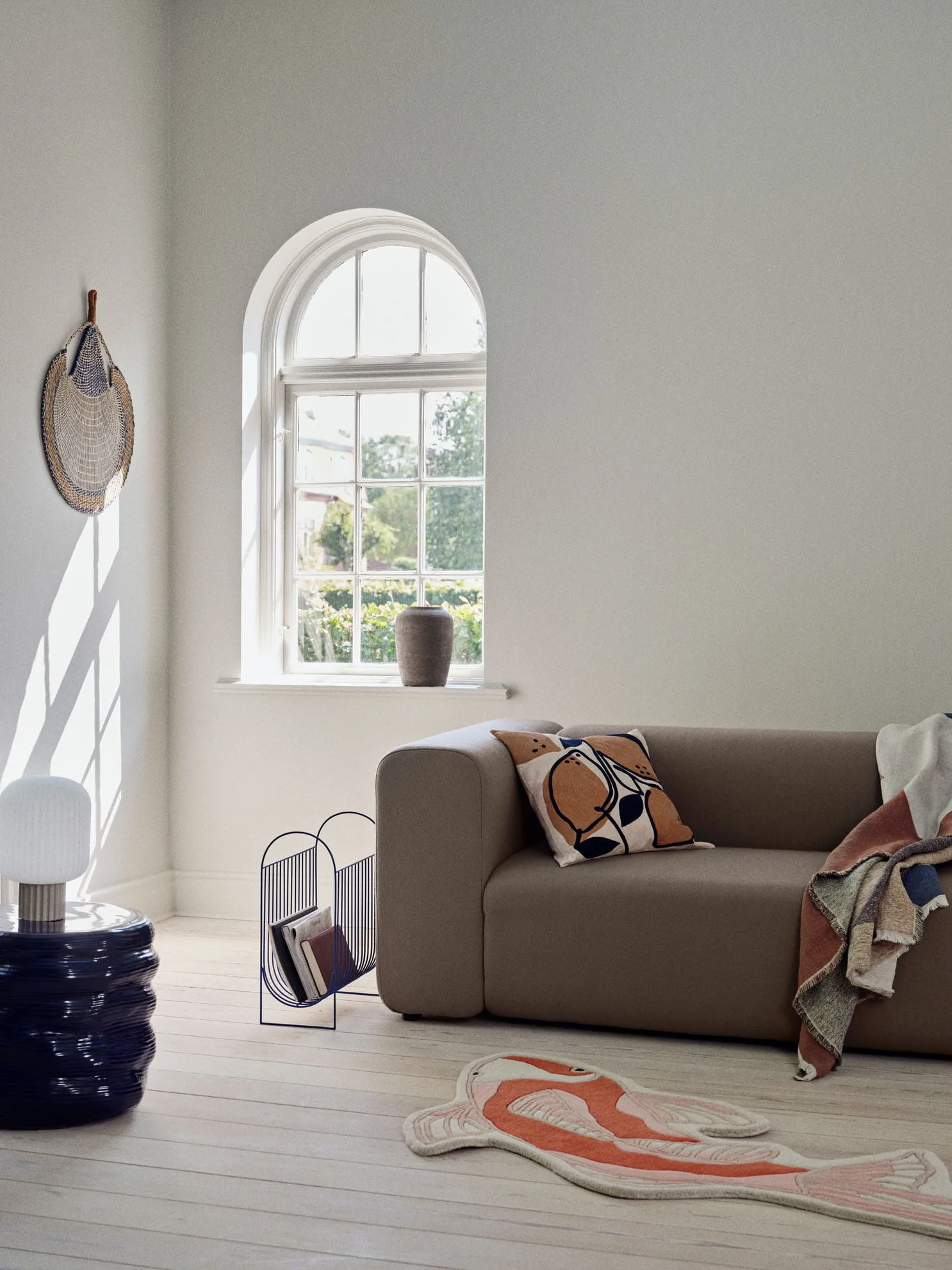 Koi ラグ 97x130 cm, Pumkin orange Broste Copenhagen | ブロスト コペンハーゲン