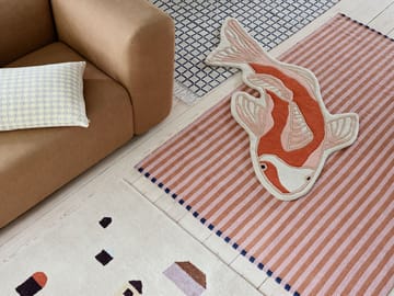Koi ラグ 97x130 cm - Pumkin orange - Broste Copenhagen | ブロスト コペンハーゲン