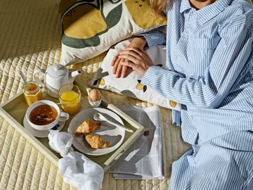 Lemon クッションカバー 50x50 cm - Golden yellow - Broste Copenhagen | ブロスト コペンハーゲン