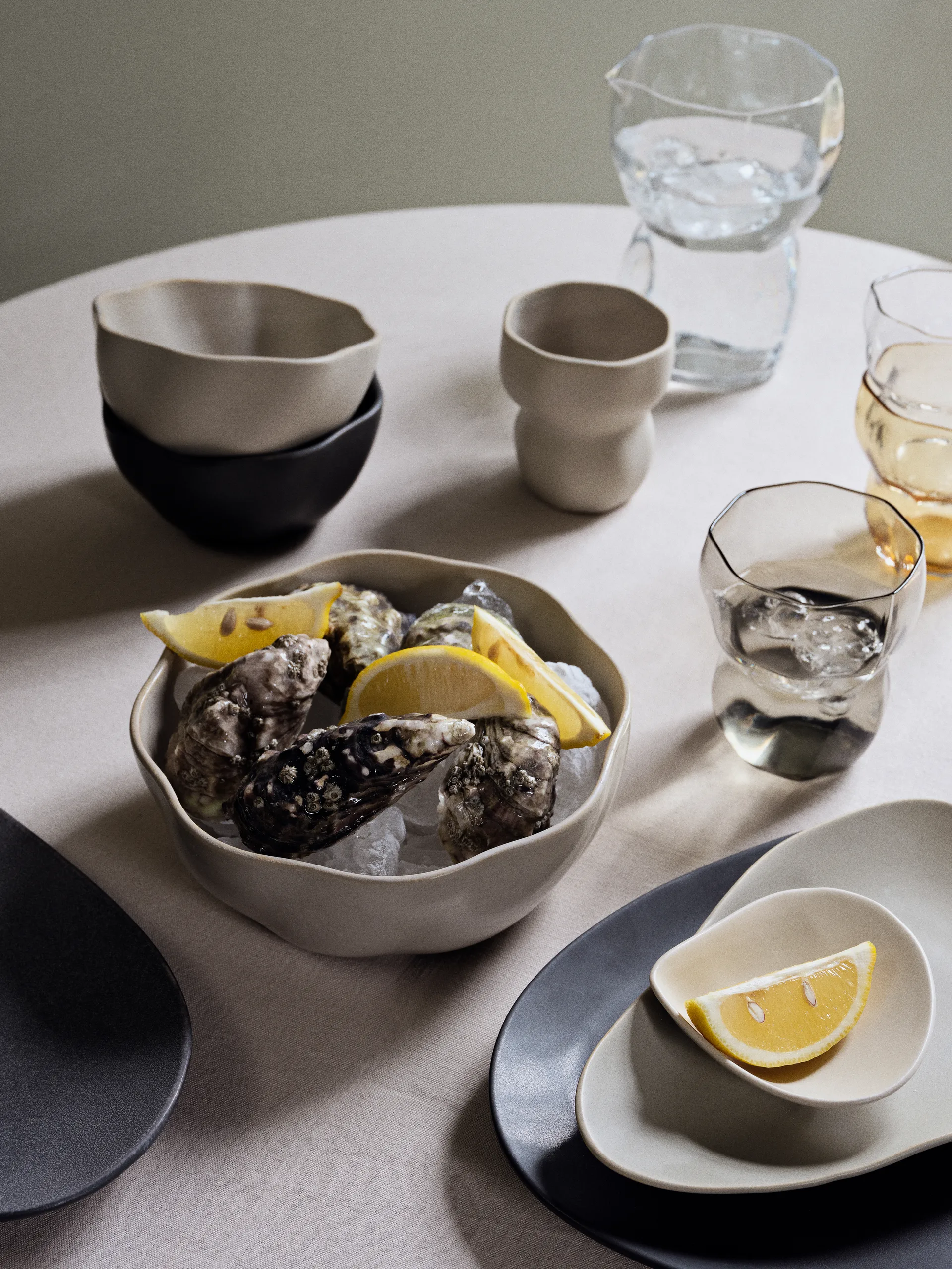 Limfjord ボウル Ø14 cm, Dark Grey Broste Copenhagen | ブロスト コペンハーゲン