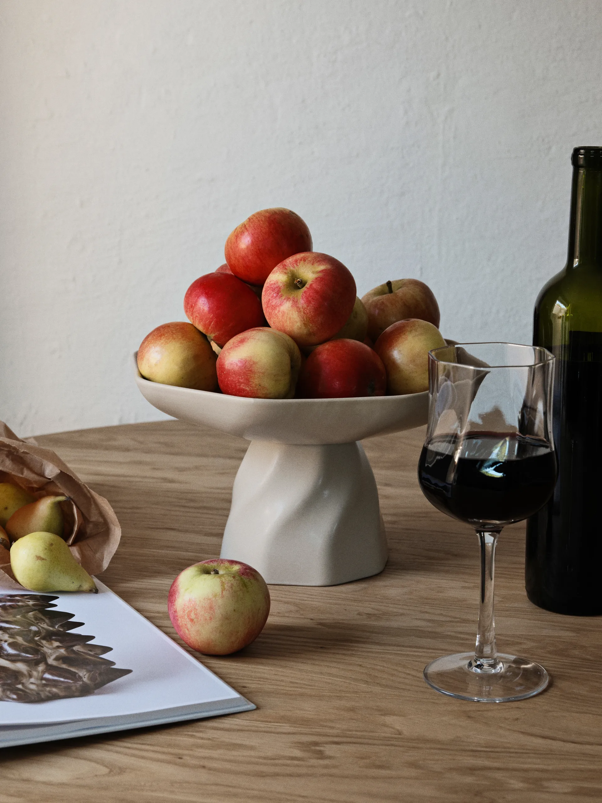 Limfjord 果物皿 Ø28 cm, Beige Broste Copenhagen | ブロスト コペンハーゲン