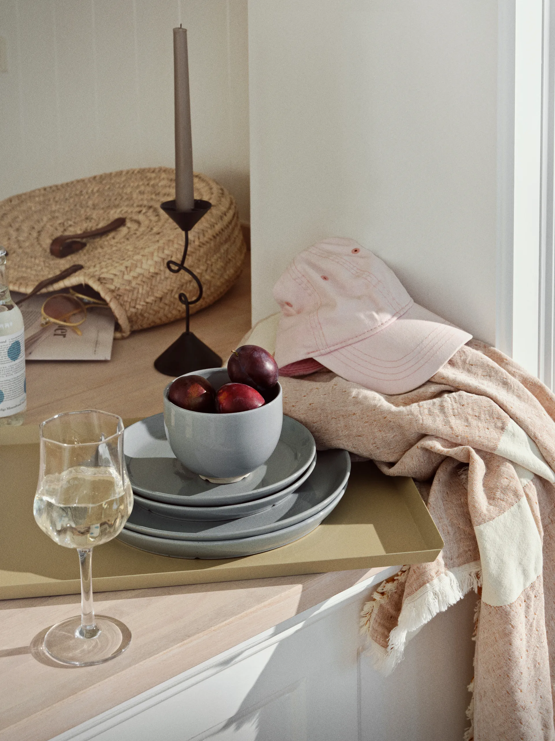 Limfjord 白ワイングラス, 30 cl Broste Copenhagen | ブロスト コペンハーゲン