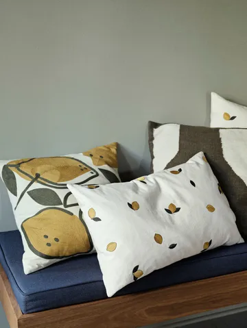 Limone クッションカバー 50x50 cm - Castle beige - Broste Copenhagen | ブロスト コペンハーゲン