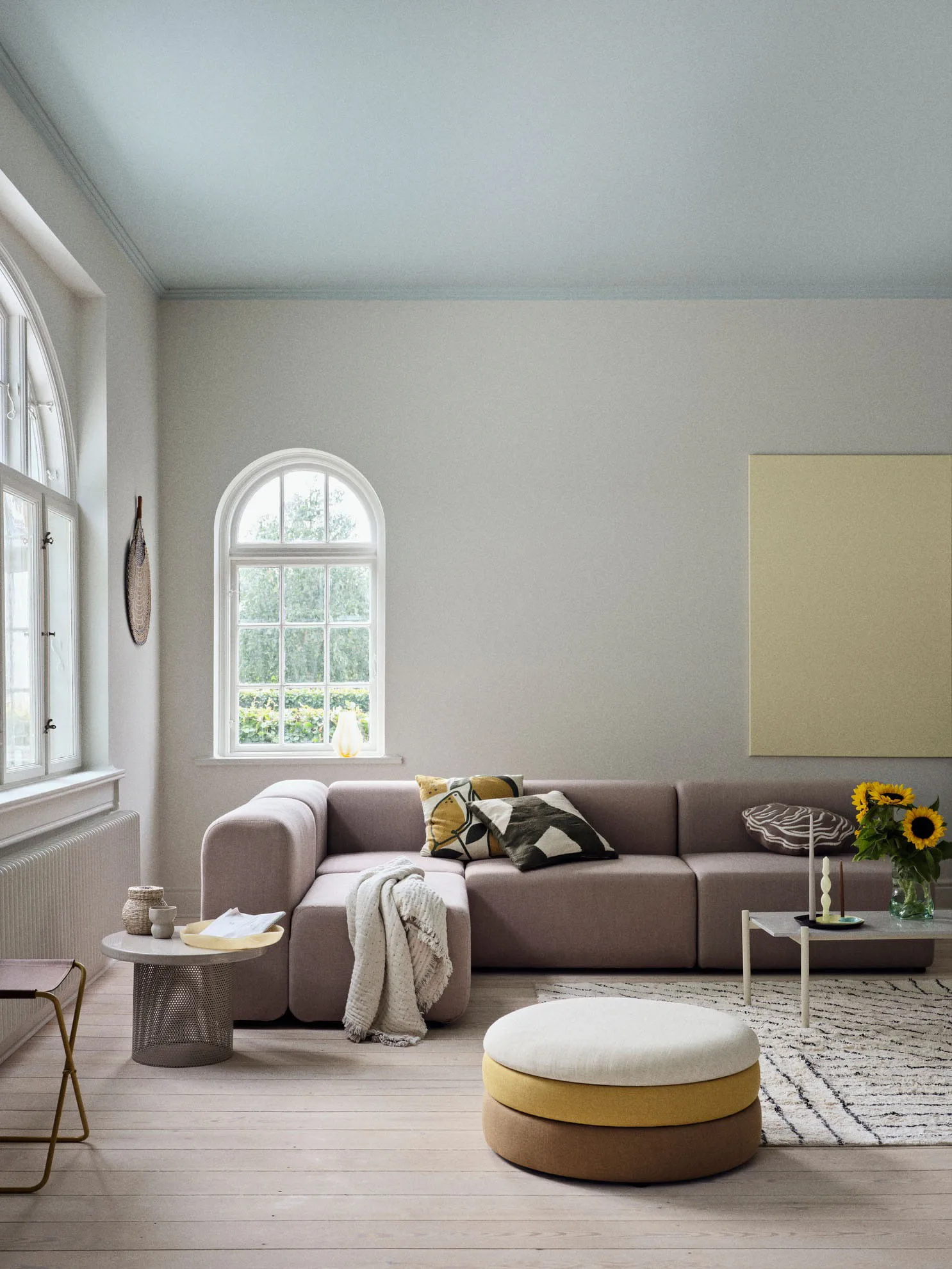Limone クッションカバー 50x50 cm, Castle beige Broste Copenhagen | ブロスト コペンハーゲン