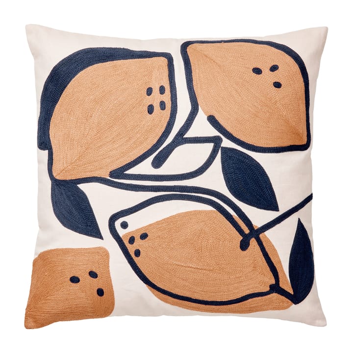 Limone ピローケース 50x50 cm - Peach pink - Broste Copenhagen | ブロスト コペンハーゲン