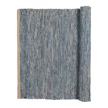 Magda コットン ラグ  80x250 cm - flint stone blue - Broste Copenhagen | ブロスト コペンハーゲン