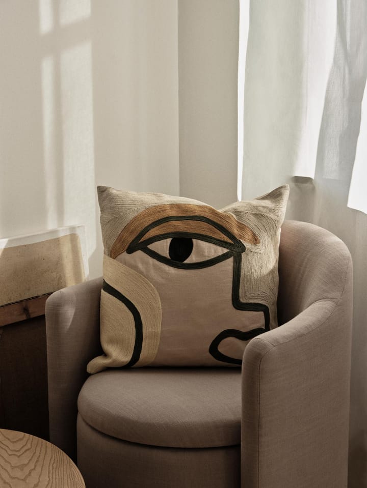 Manon クッションカバー 50x50 cm, Beige Broste Copenhagen | ブロスト コペンハーゲン