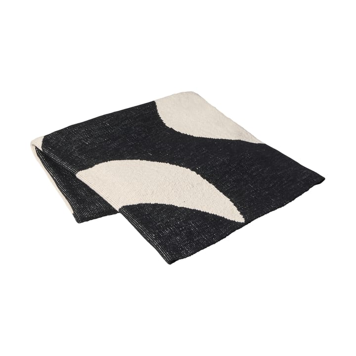 Maren スロー 130x180 cm, Black-off white Broste Copenhagen | ブロスト コペンハーゲン