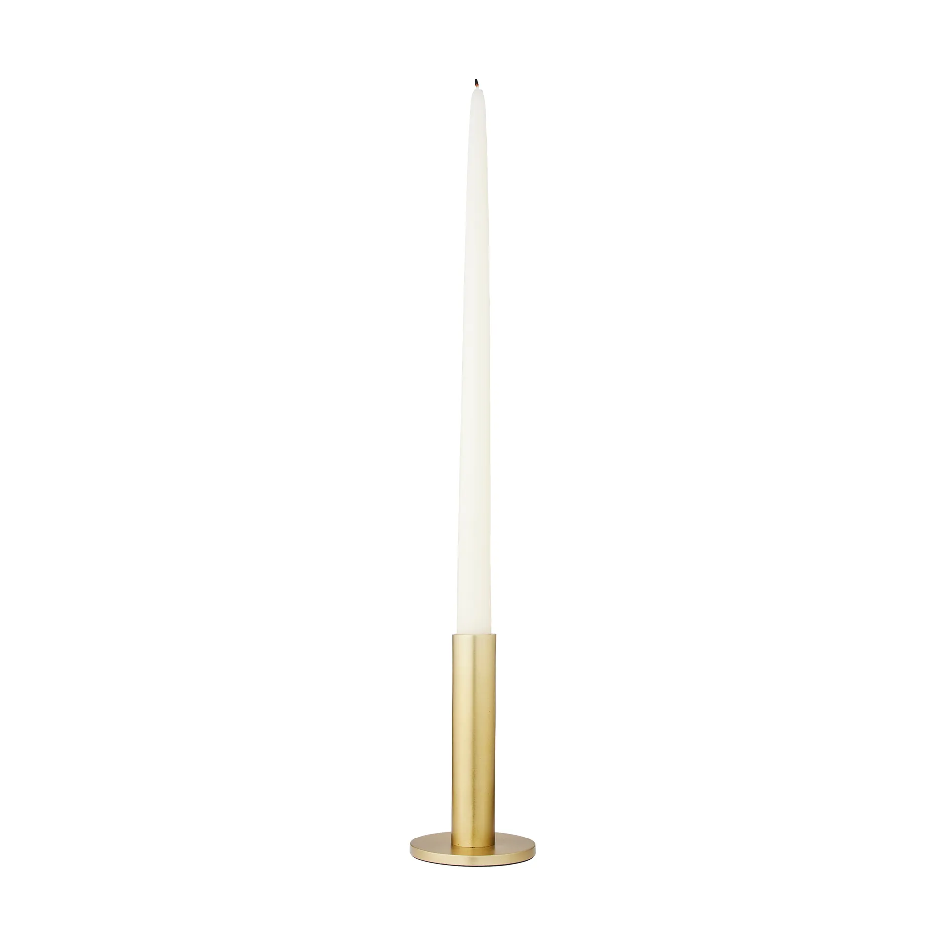 Maro キャンドルホルダー, Brass Finish, 14 cm Broste Copenhagen | ブロスト コペンハーゲン