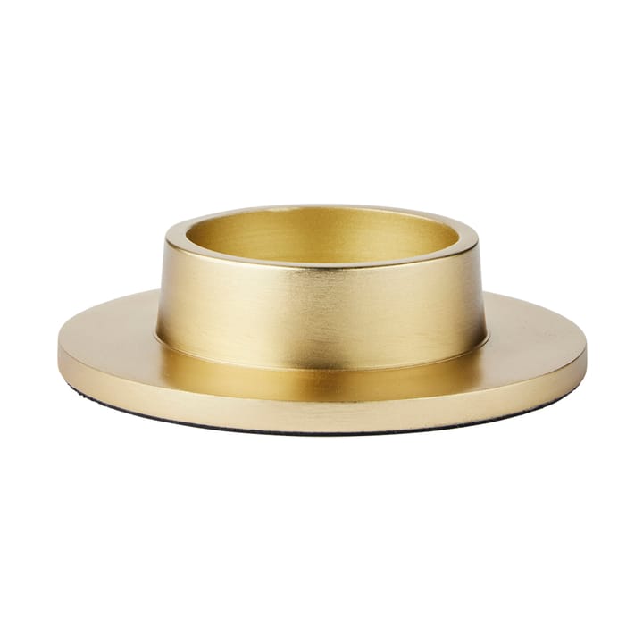 Maro ピラーキャンドル用キャンドルホルダー - Brass finish, 4 cm - Broste Copenhagen | ブロスト コペンハーゲン