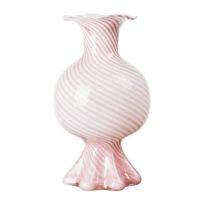 Mella 花瓶 30 cm - Fairy pink-off white - Broste Copenhagen | ブロスト コペンハーゲン