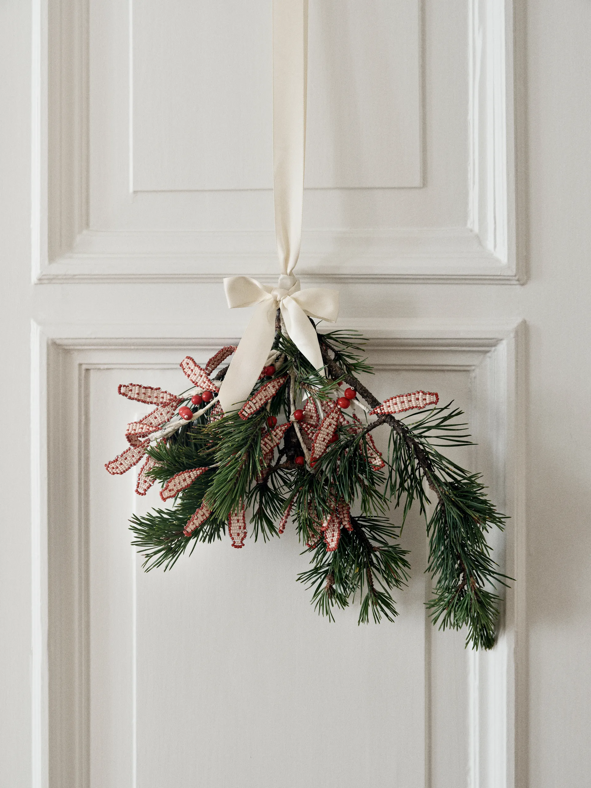 Mistletoe ハンギングデコレーション 17x18 cm, Pumpkin orange Broste Copenhagen | ブロスト コペンハーゲン