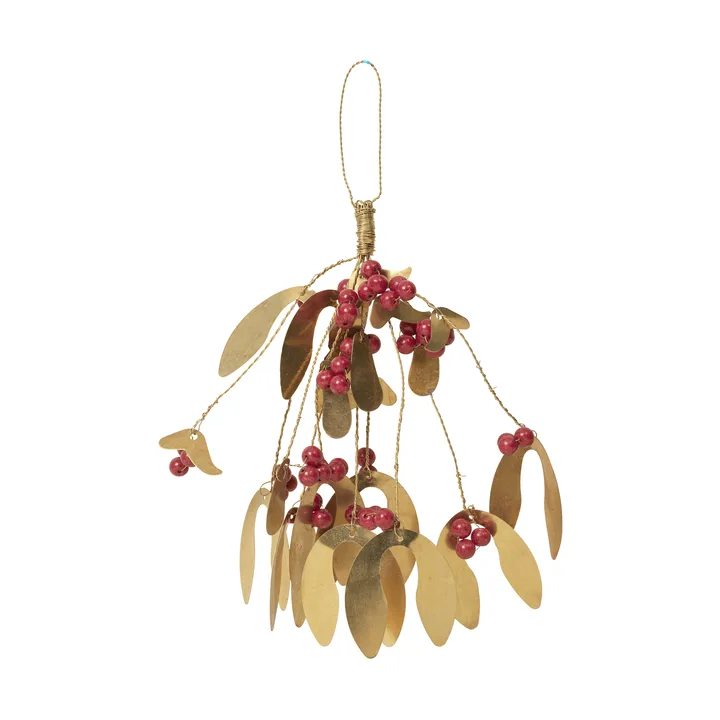 Mistletoe クリスマスオーナメント - Deep Red - Broste Copenhagen | ブロスト コペンハーゲン