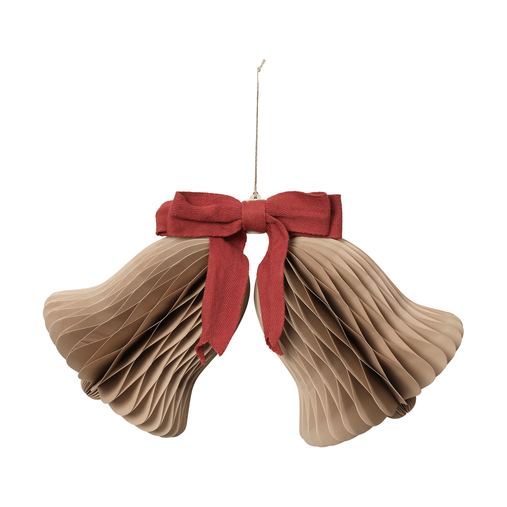 チャイム 鈴 クリスマスオーナメント, Natural brown-red Broste Copenhagen | ブロスト コペンハーゲン