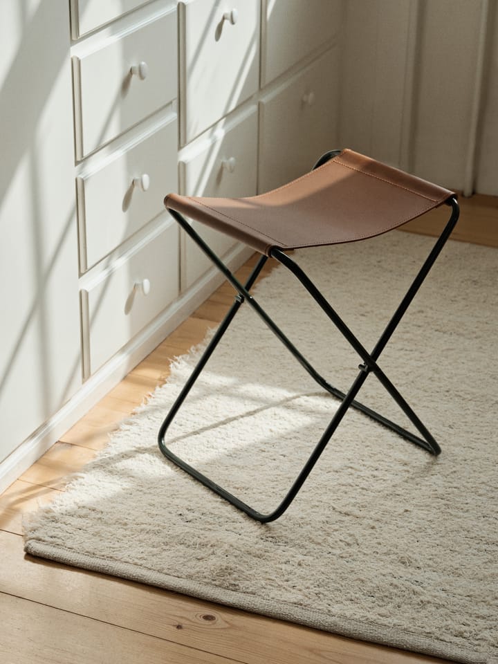 Nola スツール レザー, Forest green Broste Copenhagen | ブロスト コペンハーゲン