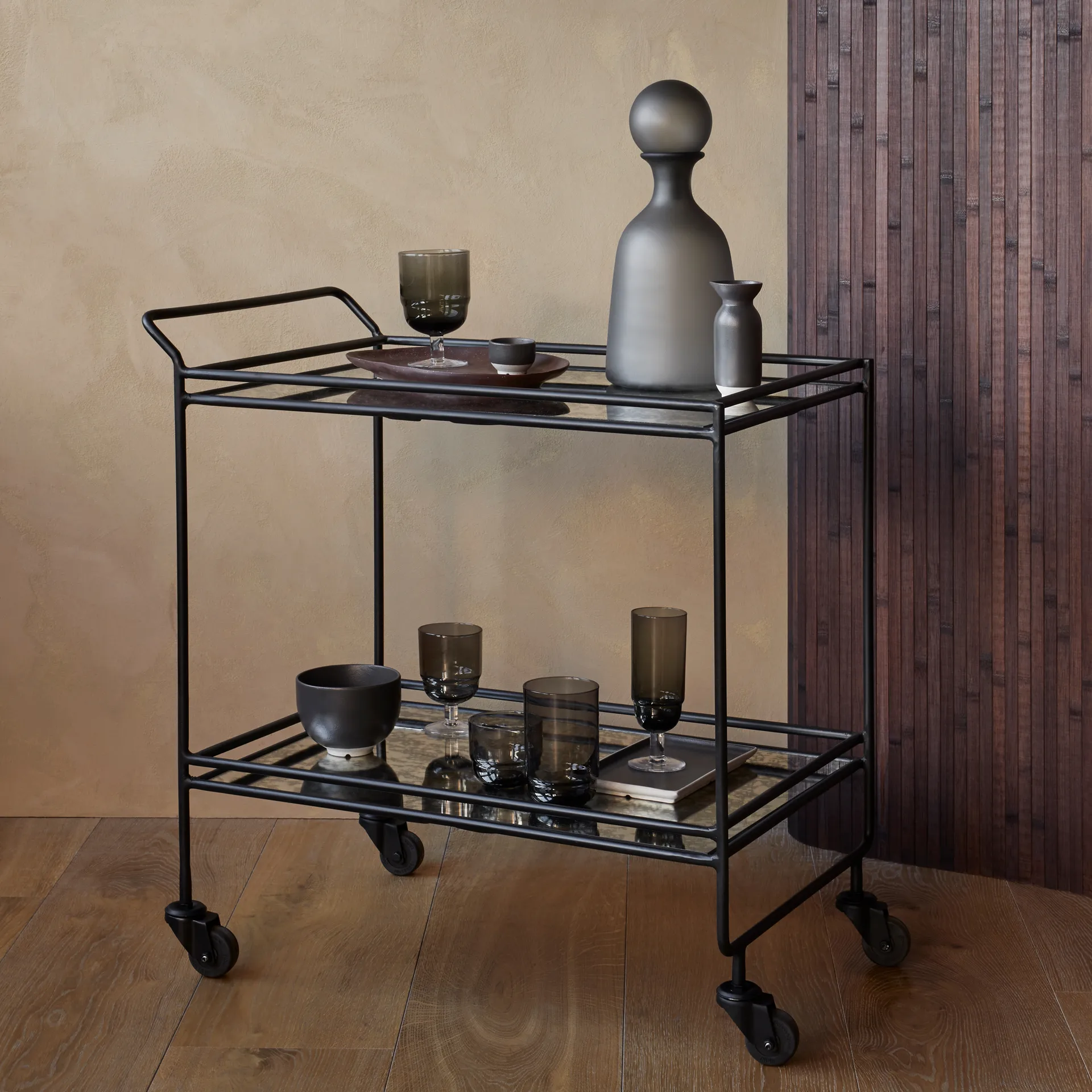 Nordic Bistro ウォーターグラス 35 cl, smoke-clear Broste Copenhagen | ブロスト コペンハーゲン