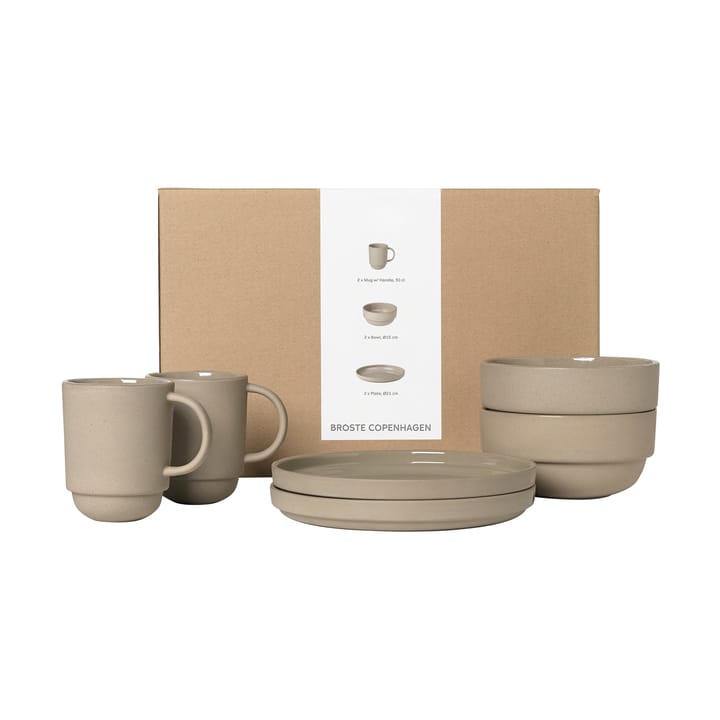 Nordic Bistro ディナーセット(２人用)  - 6 pieces - Broste Copenhagen | ブロスト コペンハーゲン