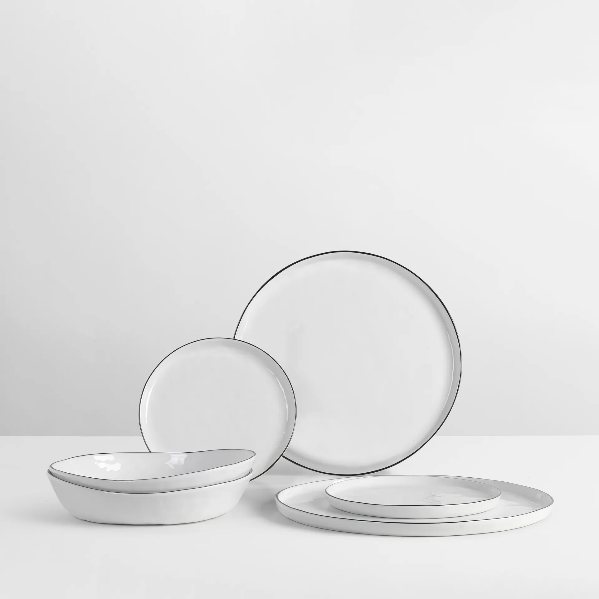 Nordic Salt ディナーセット(２人用), 6 pieces Broste Copenhagen | ブロスト コペンハーゲン