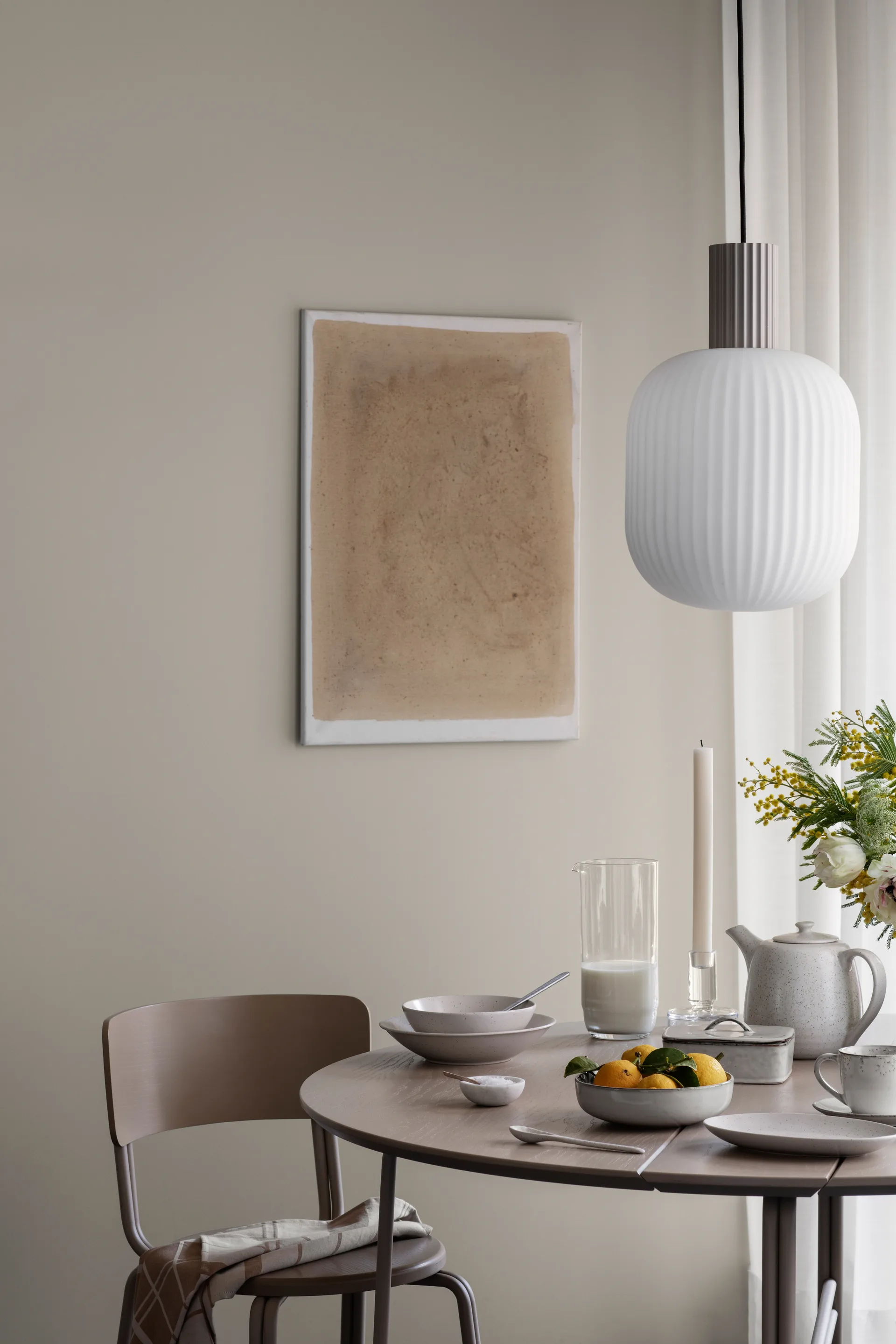 Nordic Sand パスタ プレート, Ø 22.5 cm Broste Copenhagen | ブロスト コペンハーゲン