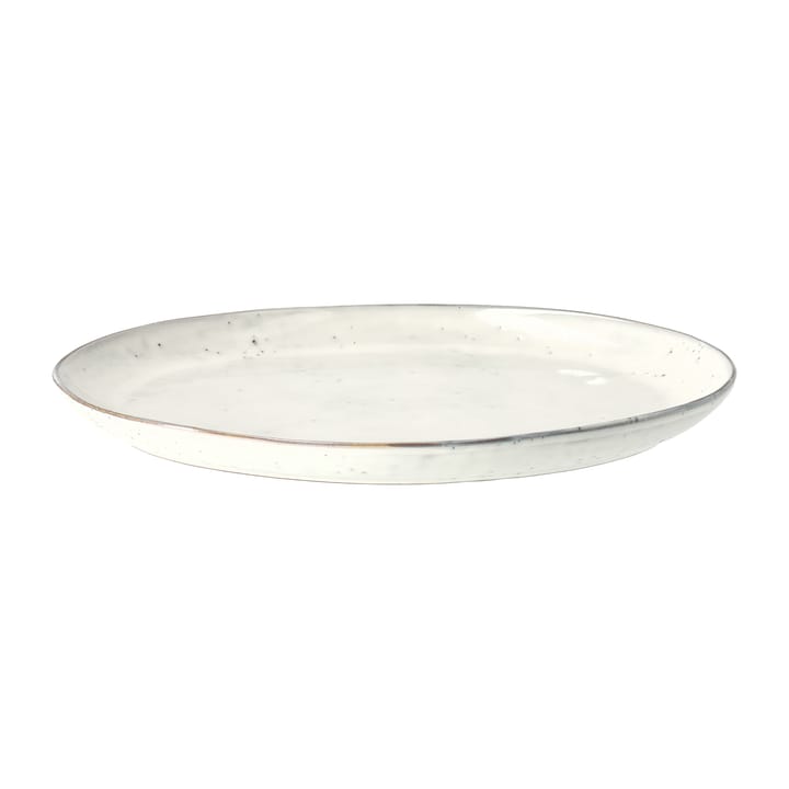 Nordic Sand オーバル サービングプラッター - 26.5x35.5 cm - Broste Copenhagen | ブロスト コペンハーゲン