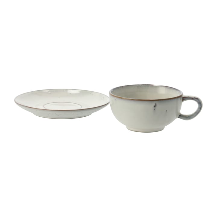 Nordic Sand ティーカップ&ソーサー, 5.8 cm Broste Copenhagen | ブロスト コペンハーゲン