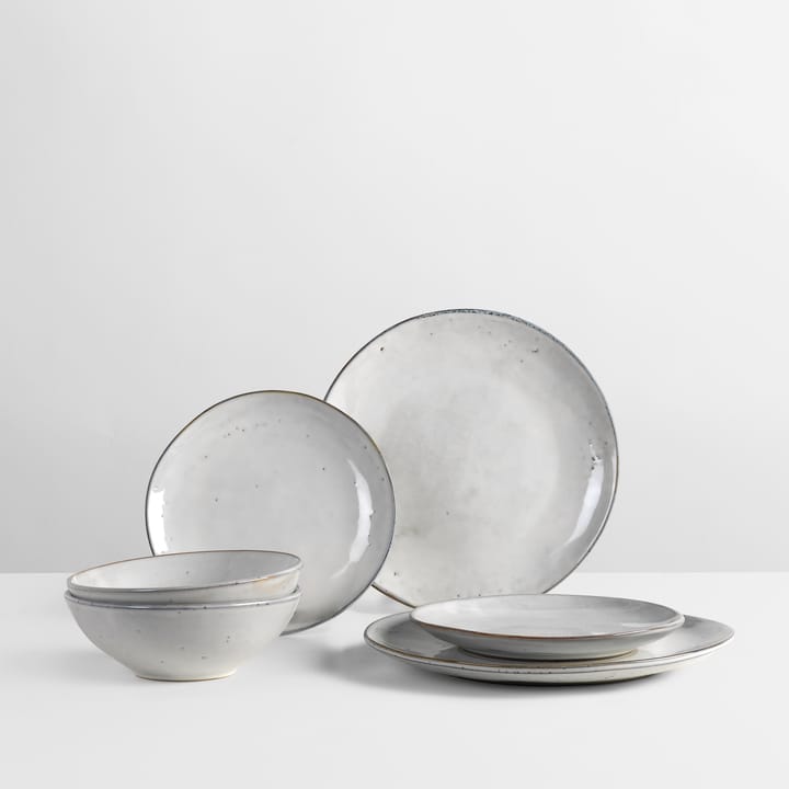 Nordic ディナーセット(２人用) Sand - 6 pieces - Broste Copenhagen | ブロスト コペンハーゲン