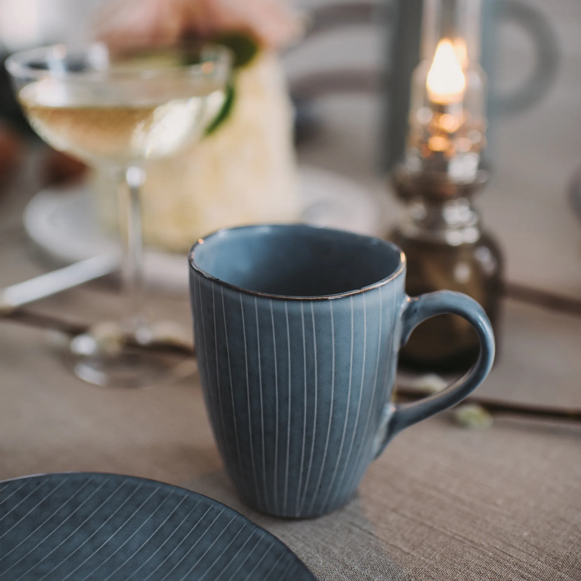 Nordic sea マグ ハンドル付き, 10 cm Broste Copenhagen | ブロスト コペンハーゲン