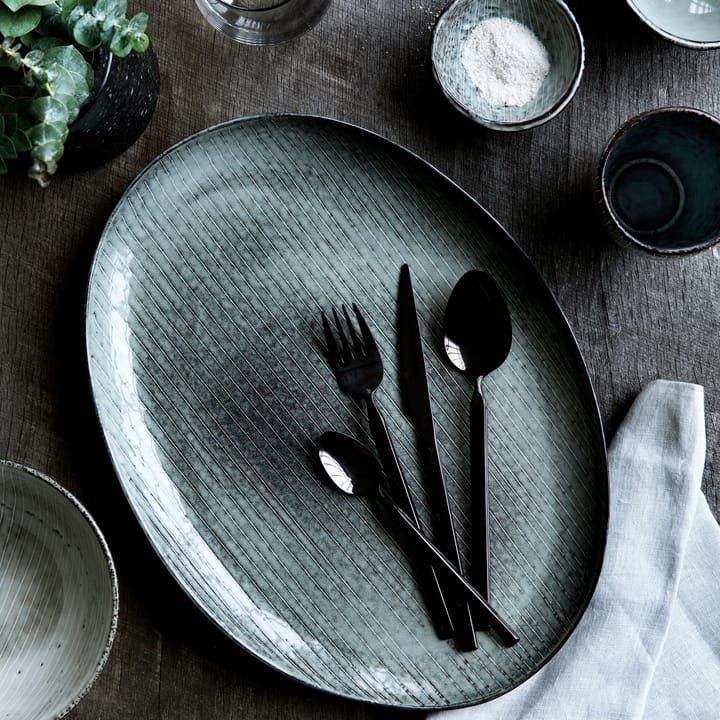 Nordic sea オーバル サービングプラッター, 26.5x35.5 cm Broste Copenhagen | ブロスト コペンハーゲン