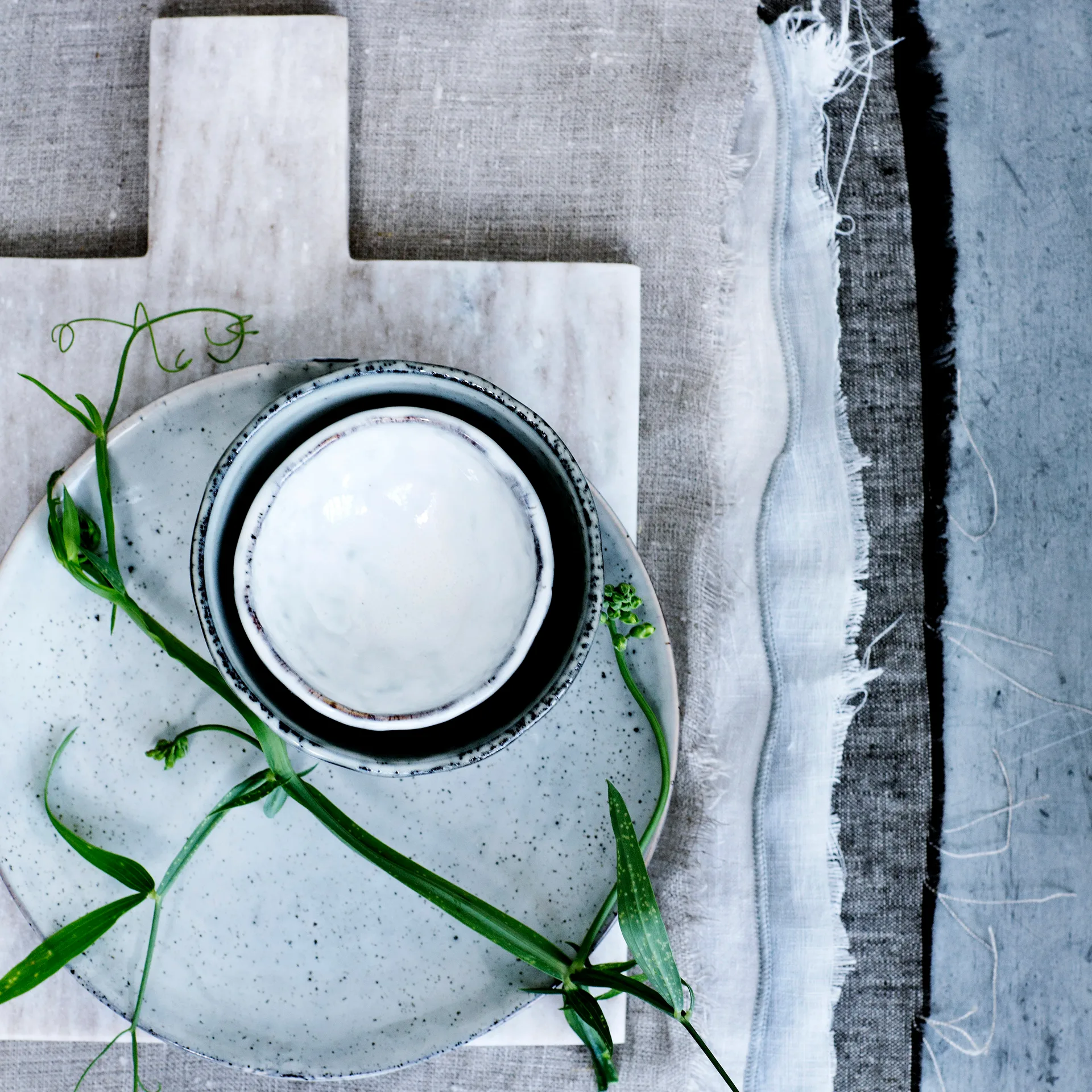 Nordic Sea サラダボウル, Ø 34.5 cm Broste Copenhagen | ブロスト コペンハーゲン