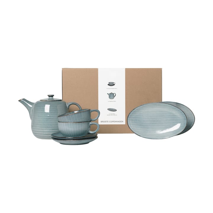 Nordic Sea ティーサービスセット(２人用) - 5 pieces - Broste Copenhagen | ブロスト コペンハーゲン